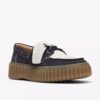 Zapatos náuticos combinados Torhill Boat para mujer en azul marino