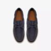 Zapatos náuticos de cordones Charmouth para hombre, en nubuck azul marino Zapatos náuticos de cordones Charmouth para hombre, en nubuck azul marino