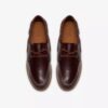 Zapatos náuticos de cuero marrón con cordones Charmouth para hombre Zapatos náuticos de cuero marrón con cordones Charmouth para hombre