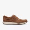 Zapatos náuticos de hombre Sailview con cordones, de nubuck color tostado claro Zapatos náuticos de hombre Sailview con cordones, de nubuck color tostado claro