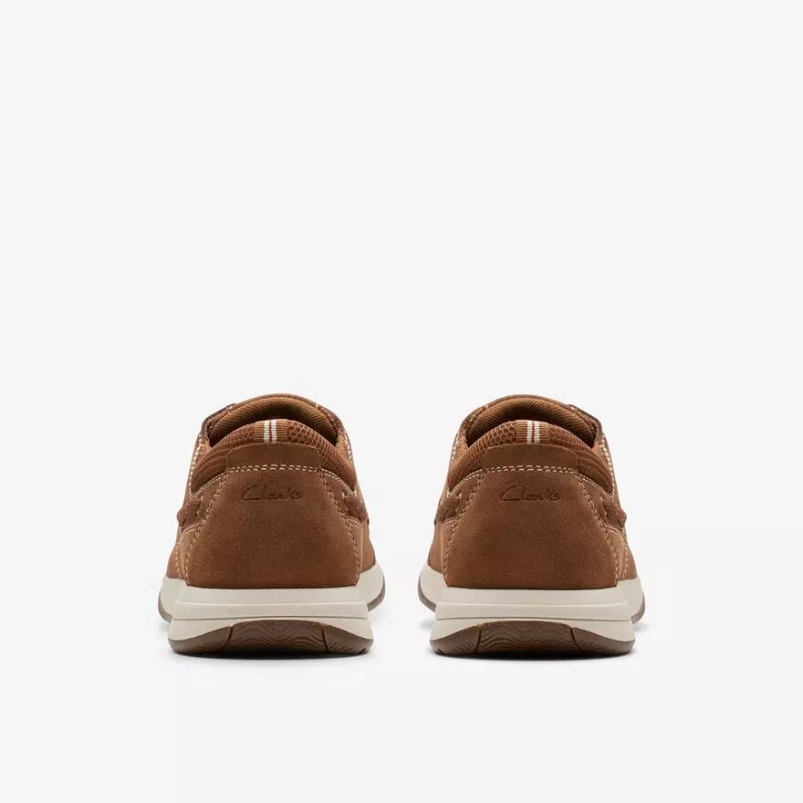 Zapatos náuticos de hombre Sailview con cordones, de nubuck color tostado claro Zapatos náuticos de hombre Sailview con cordones, de nubuck color tostado claro