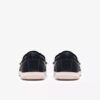 Zapatos náuticos Flexway 2Eye de nubuck azul marino para hombre