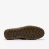 Zapatos náuticos Flexway 2Eye de nubuck marrón para hombre