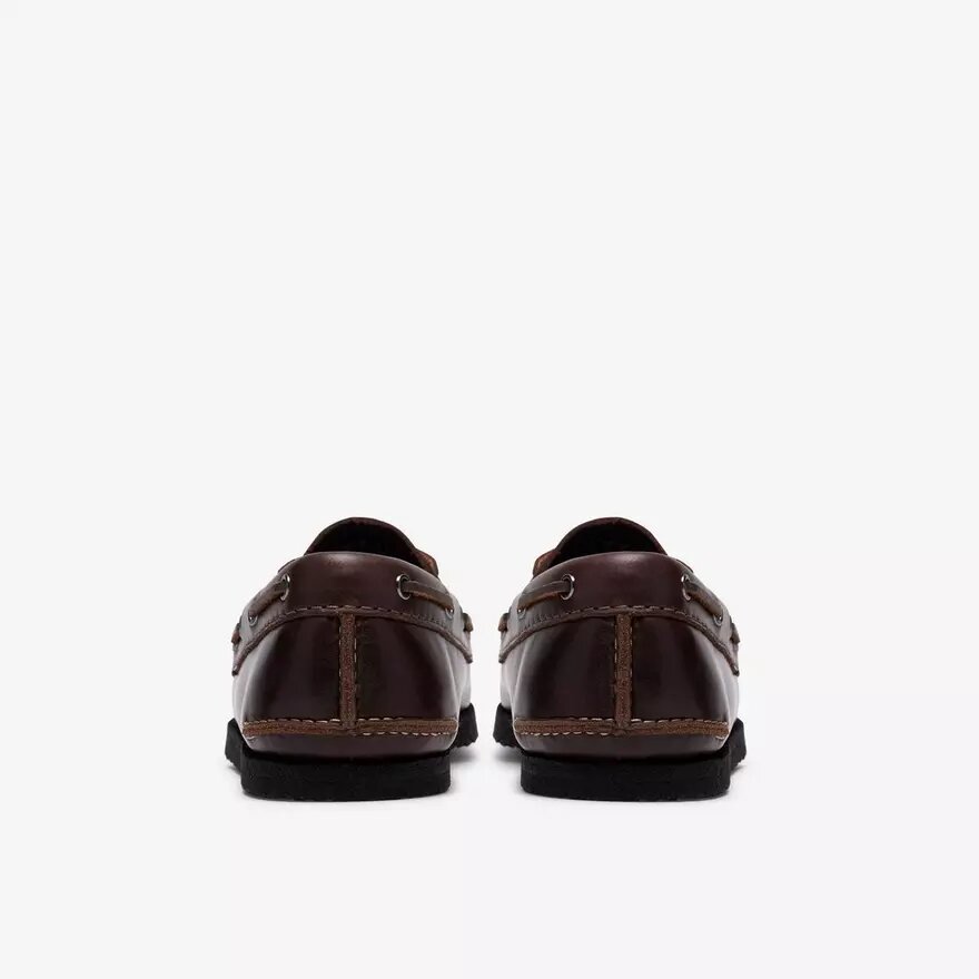 Zapatos náuticos Godney para hombre, de piel marrón Zapatos náuticos Godney para hombre, de piel marrón