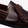 Zapatos náuticos Godney para hombre, de piel marrón Zapatos náuticos Godney para hombre, de piel marrón