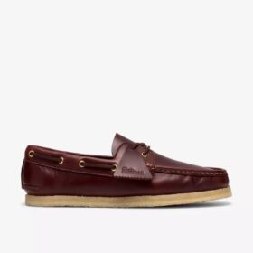 Zapatos náuticos Godney para hombre en piel British Tan