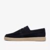 Zapatos náuticos Lockford Boat de ante azul marino para hombre