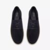 Zapatos náuticos Lockford Boat de ante azul marino para hombre