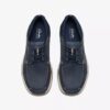Zapatos náuticos Sailview para hombre con cordones, de nubuck azul marino Zapatos náuticos Sailview para hombre con cordones, de nubuck azul marino