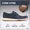 Zapatos náuticos Sailview para hombre con cordones, de nubuck azul marino Zapatos náuticos Sailview para hombre con cordones, de nubuck azul marino