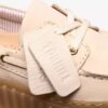 Zapatos náuticos Torhill para mujer en nubuck color crema
