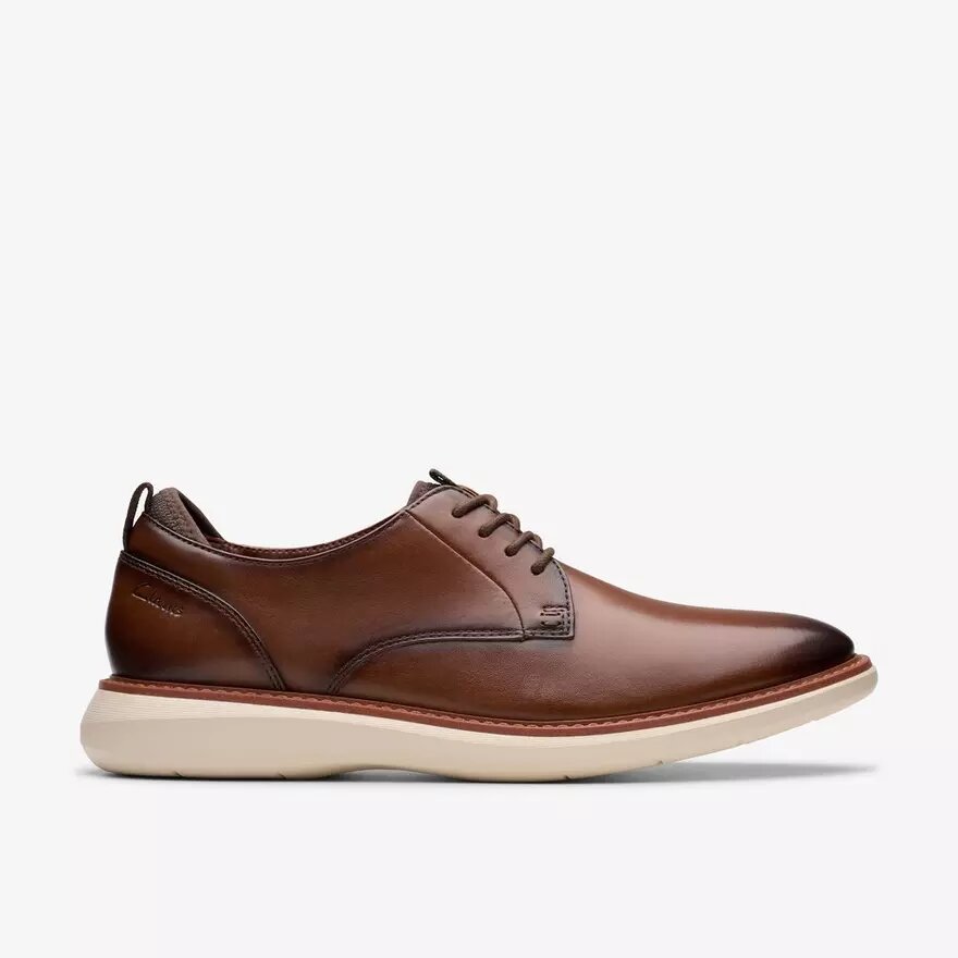 Zapatos Oxford Brantin Plain de cuero marrón oscuro para hombre Zapatos Oxford Brantin Plain de cuero marrón oscuro para hombre