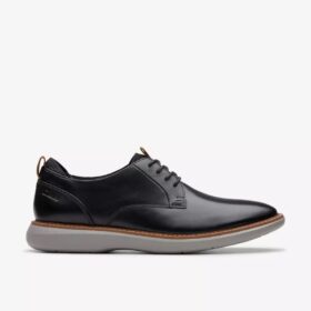 Zapatos Oxford Brantin Plain de cuero negro para hombre