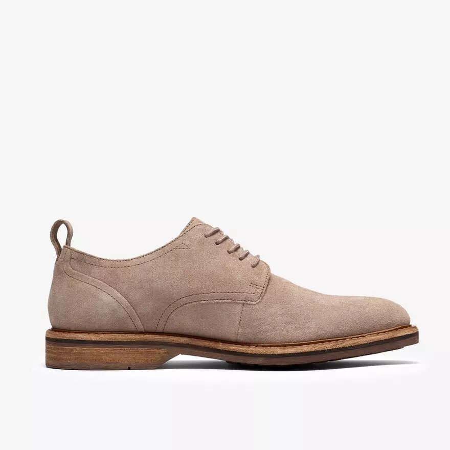 Zapatos Oxford de ante gris con cordones Aldwin para hombre Zapatos Oxford de ante gris con cordones Aldwin para hombre