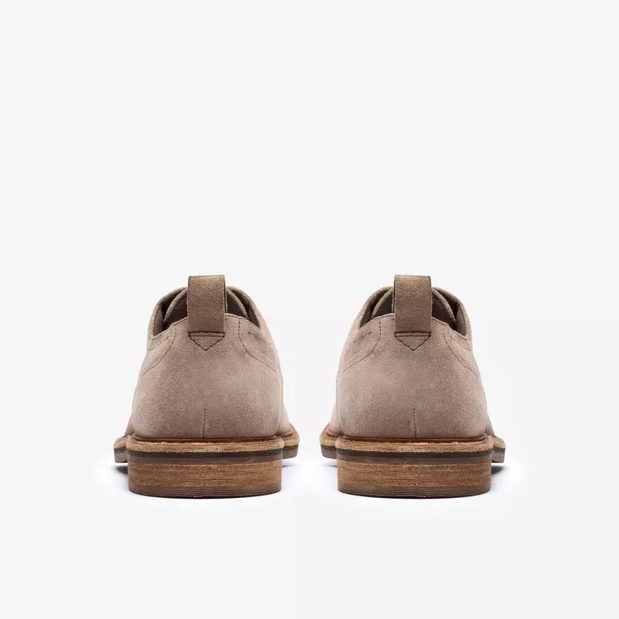 Zapatos Oxford de ante gris con cordones Aldwin para hombre Zapatos Oxford de ante gris con cordones Aldwin para hombre