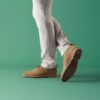 Zapatos Oxford de ante marrón claro con cordones Aldwin para hombre