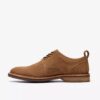 Zapatos Oxford de ante marrón claro con cordones Aldwin para hombre