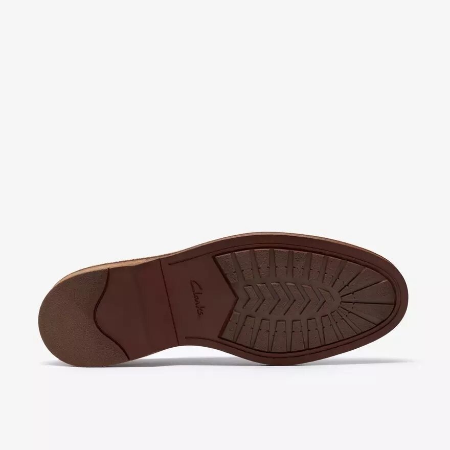 Mocasines Aldwin Step de ante color tostado para hombre Mocasines Aldwin Step de ante color tostado para hombre
