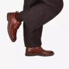 Zapatos Oxford de cordones Aldwin para hombre, en piel color tostado Zapatos Oxford de cordones Aldwin para hombre, en piel color tostado