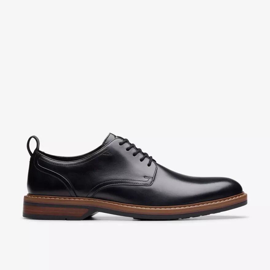 Zapatos Oxford de cuero negro con cordones Aldwin para hombre Zapatos Oxford de cuero negro con cordones Aldwin para hombre
