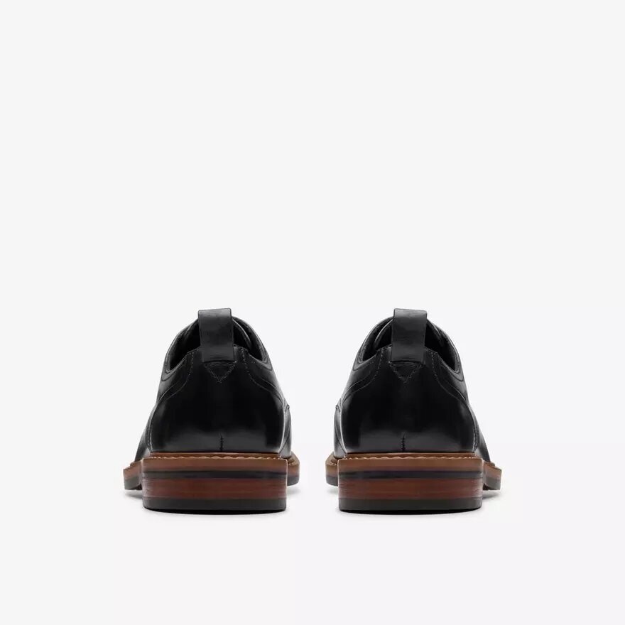 Zapatos Oxford de cuero negro con cordones Aldwin para hombre Zapatos Oxford de cuero negro con cordones Aldwin para hombre