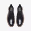 Zapatos Oxford de cuero negro con cordones Aldwin para hombre Zapatos Oxford de cuero negro con cordones Aldwin para hombre
