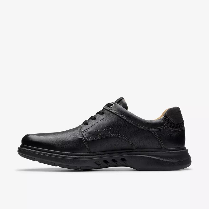 Zapatos Oxford de cuero negro con cordones Un Briley para hombre | clarks Zapatos Oxford de cuero negro con cordones Un Briley para hombre | clarks