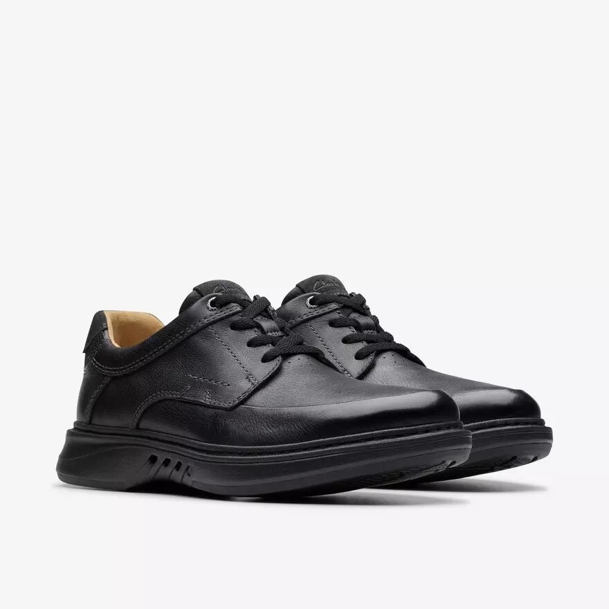 Zapatos Oxford de cuero negro con cordones Un Briley para hombre | clarks Zapatos Oxford de cuero negro con cordones Un Briley para hombre | clarks