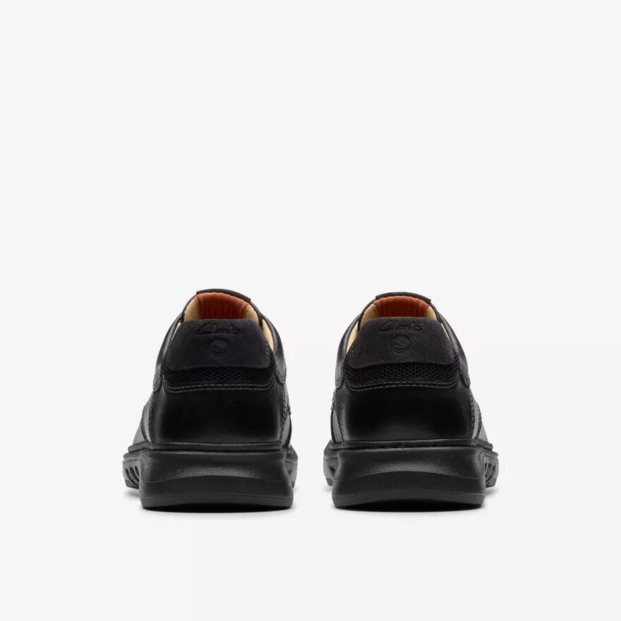 Zapatos Oxford de cuero negro con cordones Un Briley para hombre | clarks Zapatos Oxford de cuero negro con cordones Un Briley para hombre | clarks