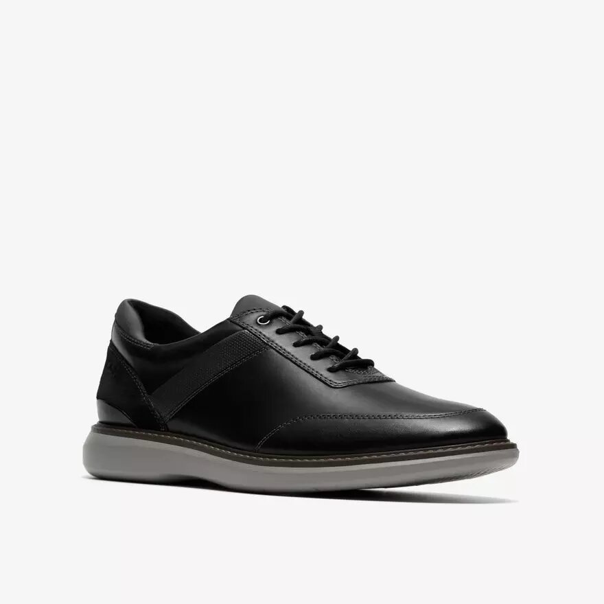 Zapatos Oxford de cuero negro estilo Brantin para hombre Zapatos Oxford de cuero negro estilo Brantin para hombre