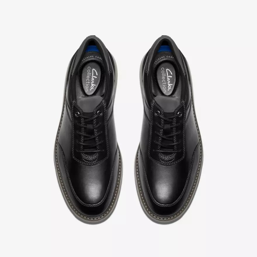 Zapatos Oxford de cuero negro estilo Brantin para hombre Zapatos Oxford de cuero negro estilo Brantin para hombre