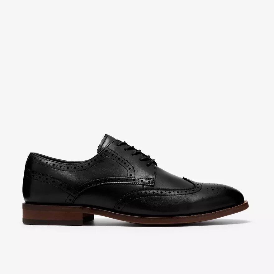 Zapatos Oxford de cuero negro para hombre «Bowburn Tip» Zapatos Oxford de cuero negro para hombre «Bowburn Tip»