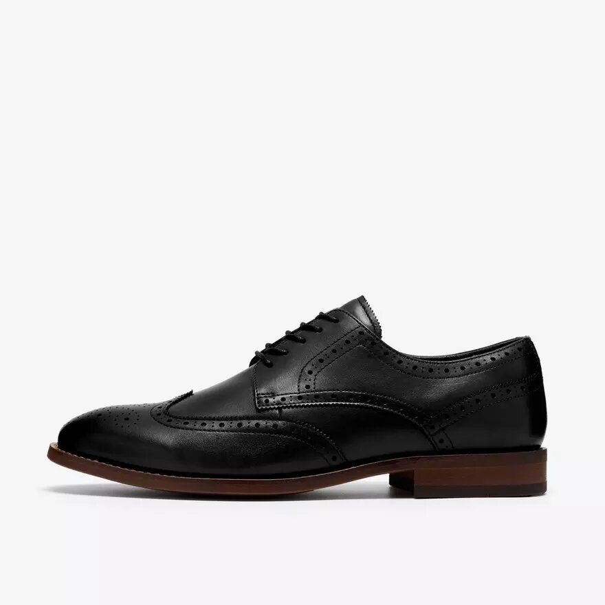 Zapatos Oxford de cuero negro para hombre «Bowburn Tip» Zapatos Oxford de cuero negro para hombre «Bowburn Tip»