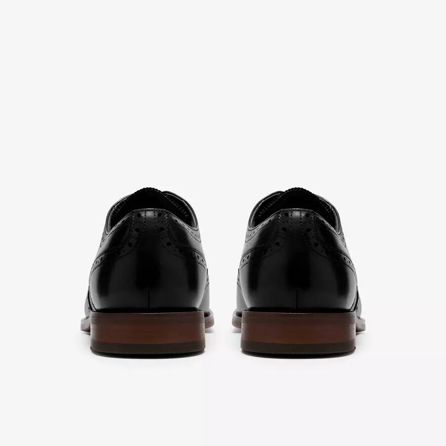 Zapatos Oxford de cuero negro para hombre «Bowburn Tip» Zapatos Oxford de cuero negro para hombre «Bowburn Tip»