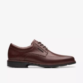 Zapatos Oxford de piel de caoba para hombre Un Kendric Way | clarks