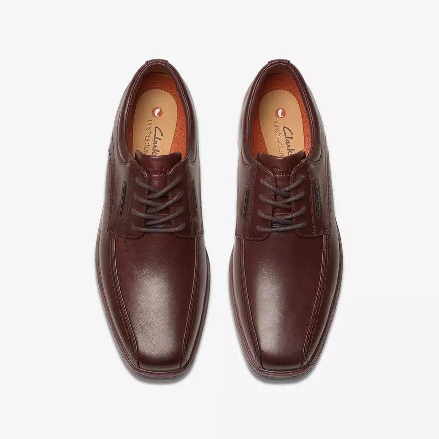 Zapatos Oxford de piel de caoba para hombre Un Kendric Way | clarks Zapatos Oxford de piel de caoba para hombre Un Kendric Way | clarks