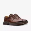 Zapatos Oxford de piel marrón claro «Un Briley Pace» para hombre | clarks
