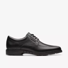Zapatos Oxford de piel negros Un Kendric Way para hombre | clarks