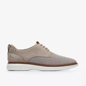 Zapatos Oxford de punto lisos «Brantin» para hombre en gris