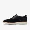 Zapatos Oxford de punto negros lisos Brantin para hombre