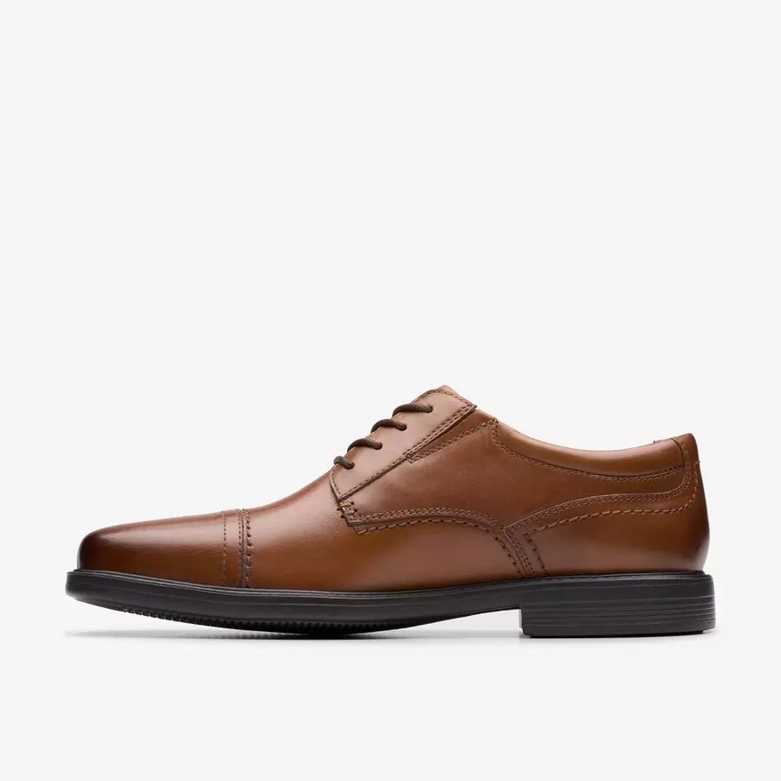 Zapatos Oxford Dresslite Cap de cuero marrón claro para hombre Zapatos Oxford Dresslite Cap de cuero marrón claro para hombre