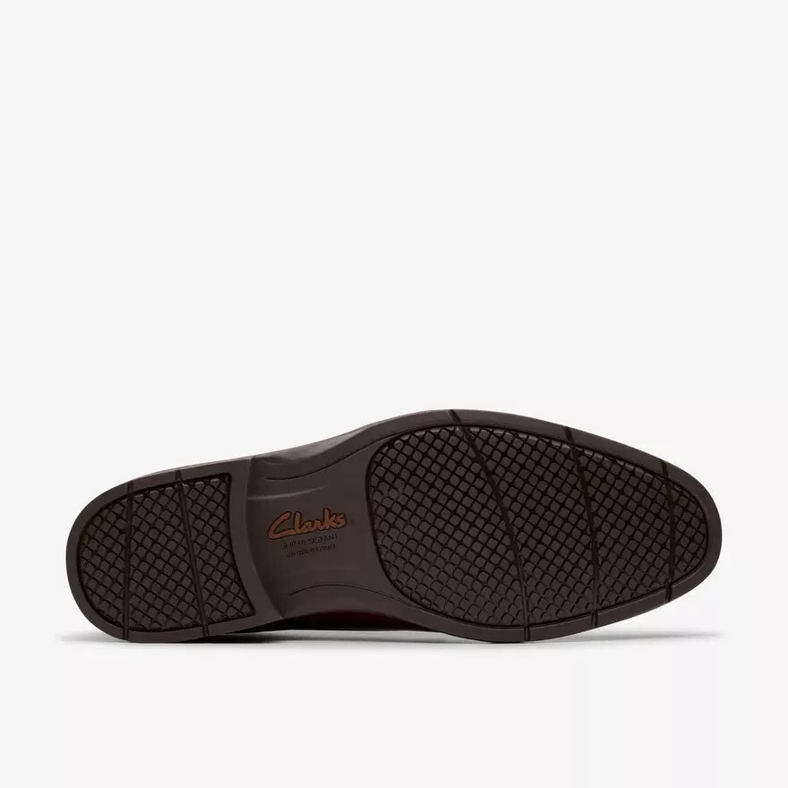 Zapatos Oxford Eldredge Cap de cuero marrón oscuro para hombre | Clark’s Zapatos Oxford Eldredge Cap de cuero marrón oscuro para hombre | Clark’s