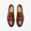 Zapatos Oxford Eldredge Cap de cuero marrón oscuro para hombre | Clark’s Zapatos Oxford Eldredge Cap de cuero marrón oscuro para hombre | Clark’s