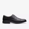 Zapatos Oxford Eldredge Cap de cuero negro para hombre | clarks Zapatos Oxford Eldredge Cap de cuero negro para hombre | clarks