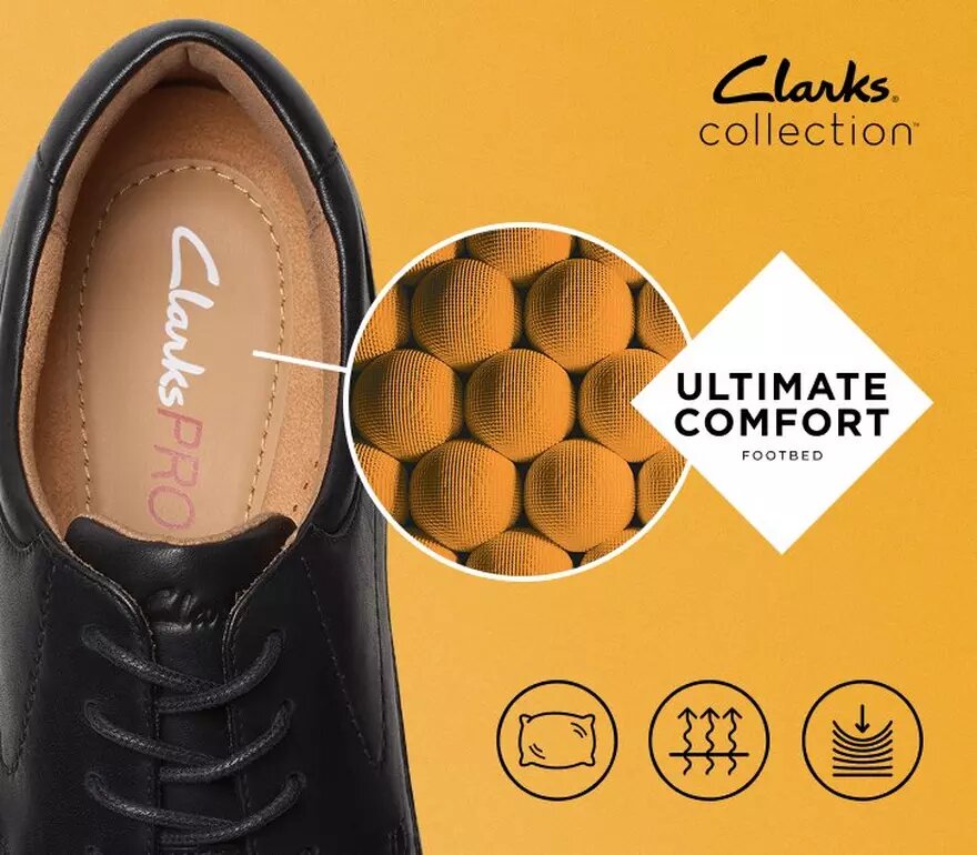 Zapatos Oxford Eldredge Cap de cuero marrón oscuro para hombre | Clark’s Zapatos Oxford Eldredge Cap de cuero marrón oscuro para hombre | Clark’s