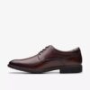 Zapatos Oxford Eldredge para hombre, de piel lisa marrón oscuro | Clark’s Zapatos Oxford Eldredge para hombre, de piel lisa marrón oscuro | Clark’s