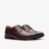 Zapatos Oxford Eldredge para hombre, de piel lisa marrón oscuro | Clark’s Zapatos Oxford Eldredge para hombre, de piel lisa marrón oscuro | Clark’s