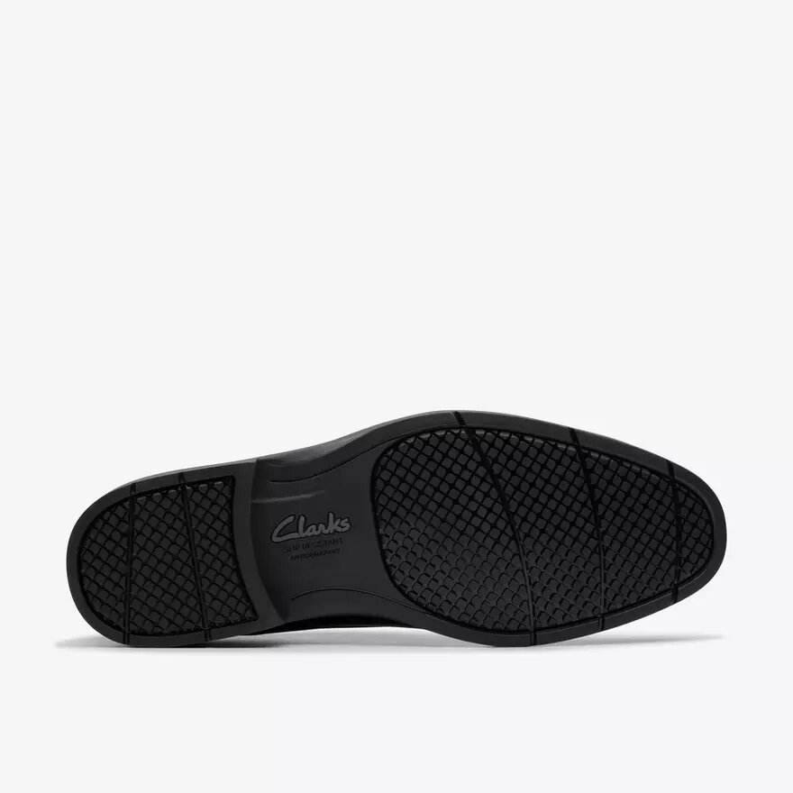 Zapatos Oxford Eldredge para hombre de piel lisa negra | Clark’s Zapatos Oxford Eldredge para hombre de piel lisa negra | Clark’s