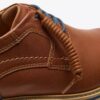 Zapatos Oxford Monahan de cuero liso color tostado para hombre | Clark’s