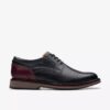 Zapatos Oxford Monahan de cuero liso negro para hombre | Clark’s Zapatos Oxford Monahan de cuero liso negro para hombre | Clark’s